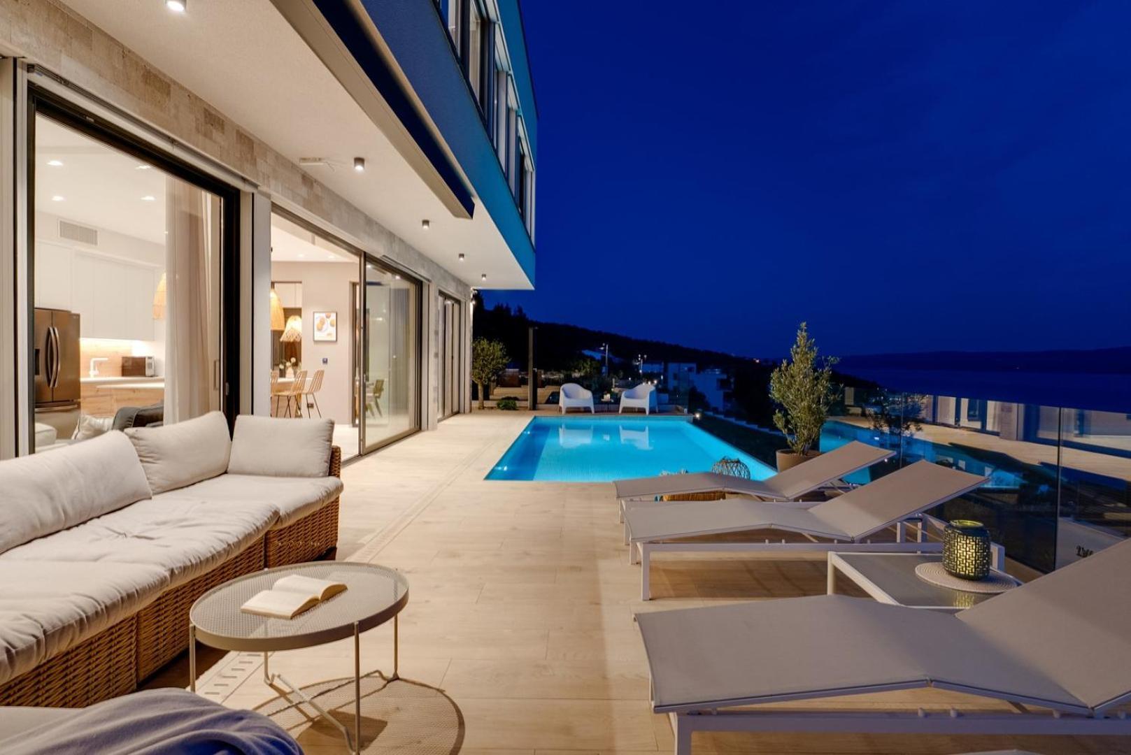 New! Ocean View Villa イェセニツェ エクステリア 写真