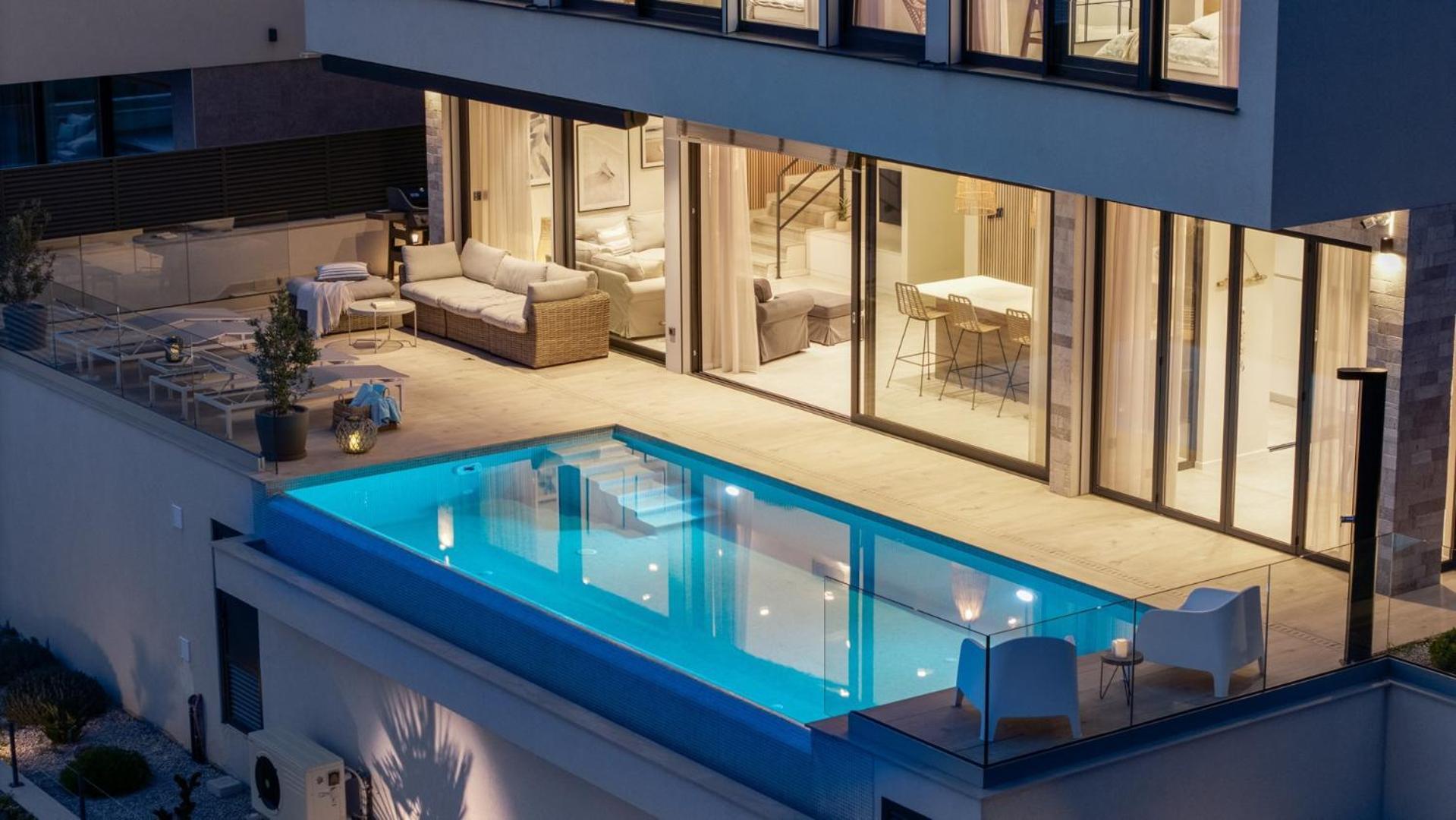New! Ocean View Villa イェセニツェ エクステリア 写真