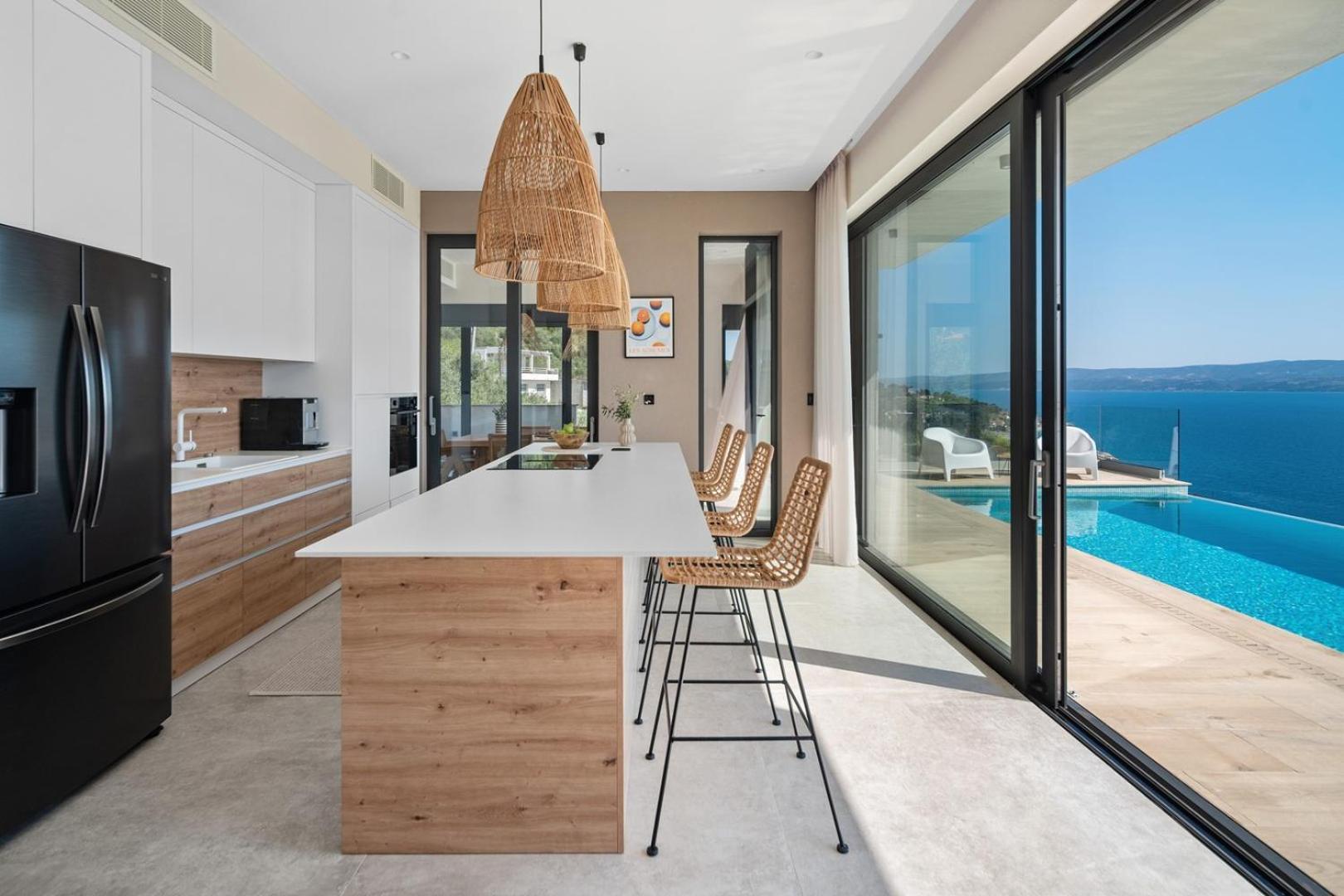 New! Ocean View Villa イェセニツェ エクステリア 写真