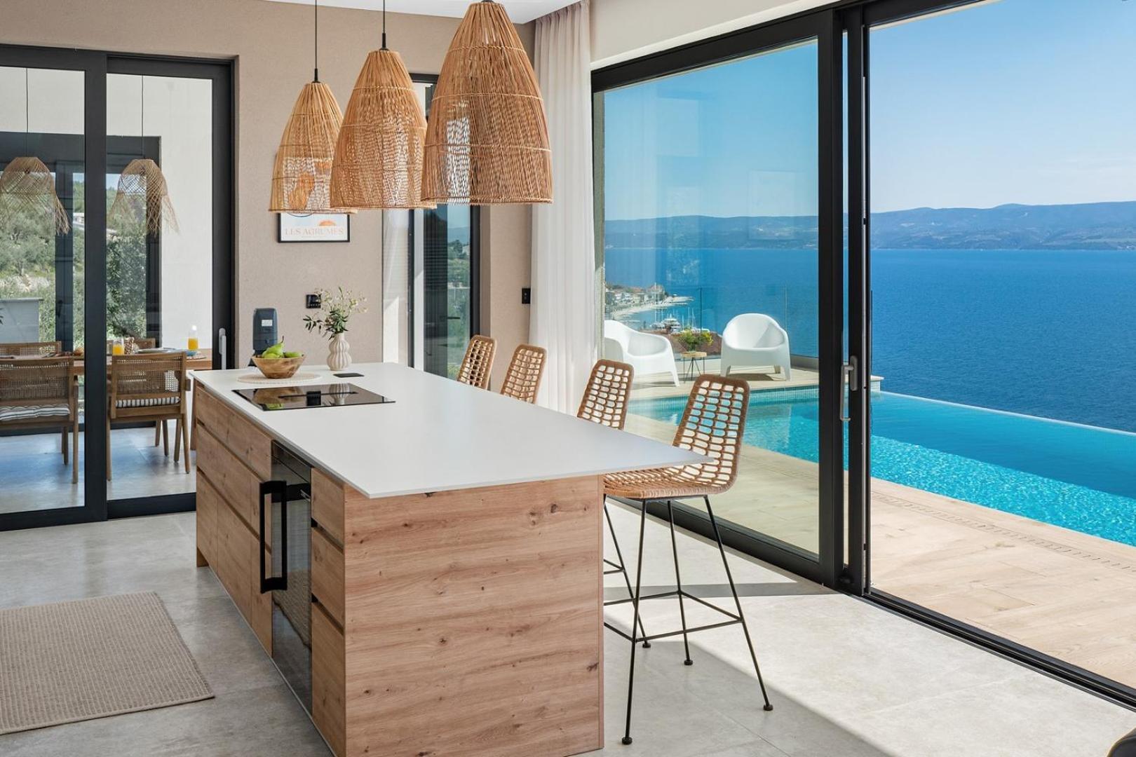 New! Ocean View Villa イェセニツェ エクステリア 写真