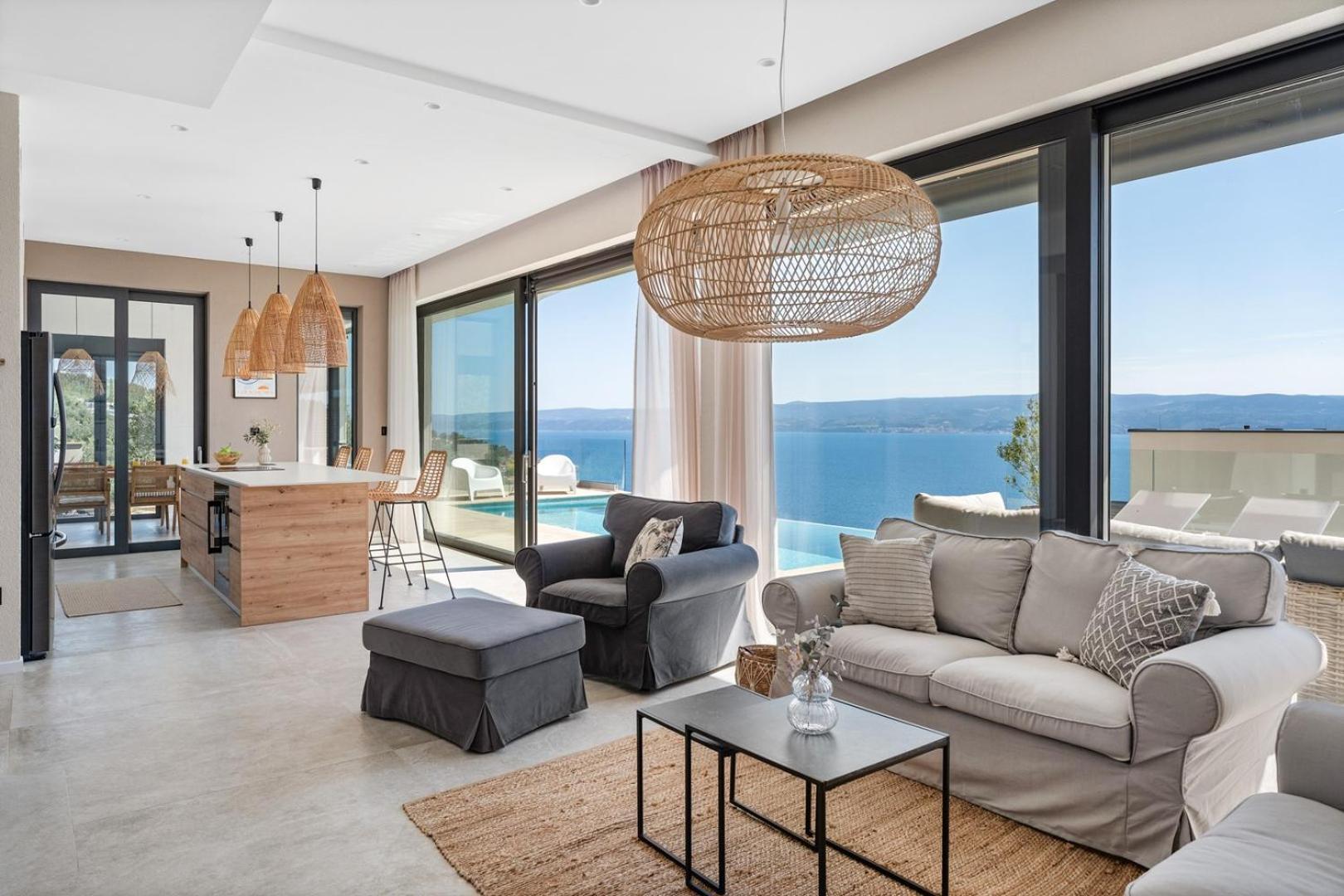 New! Ocean View Villa イェセニツェ エクステリア 写真
