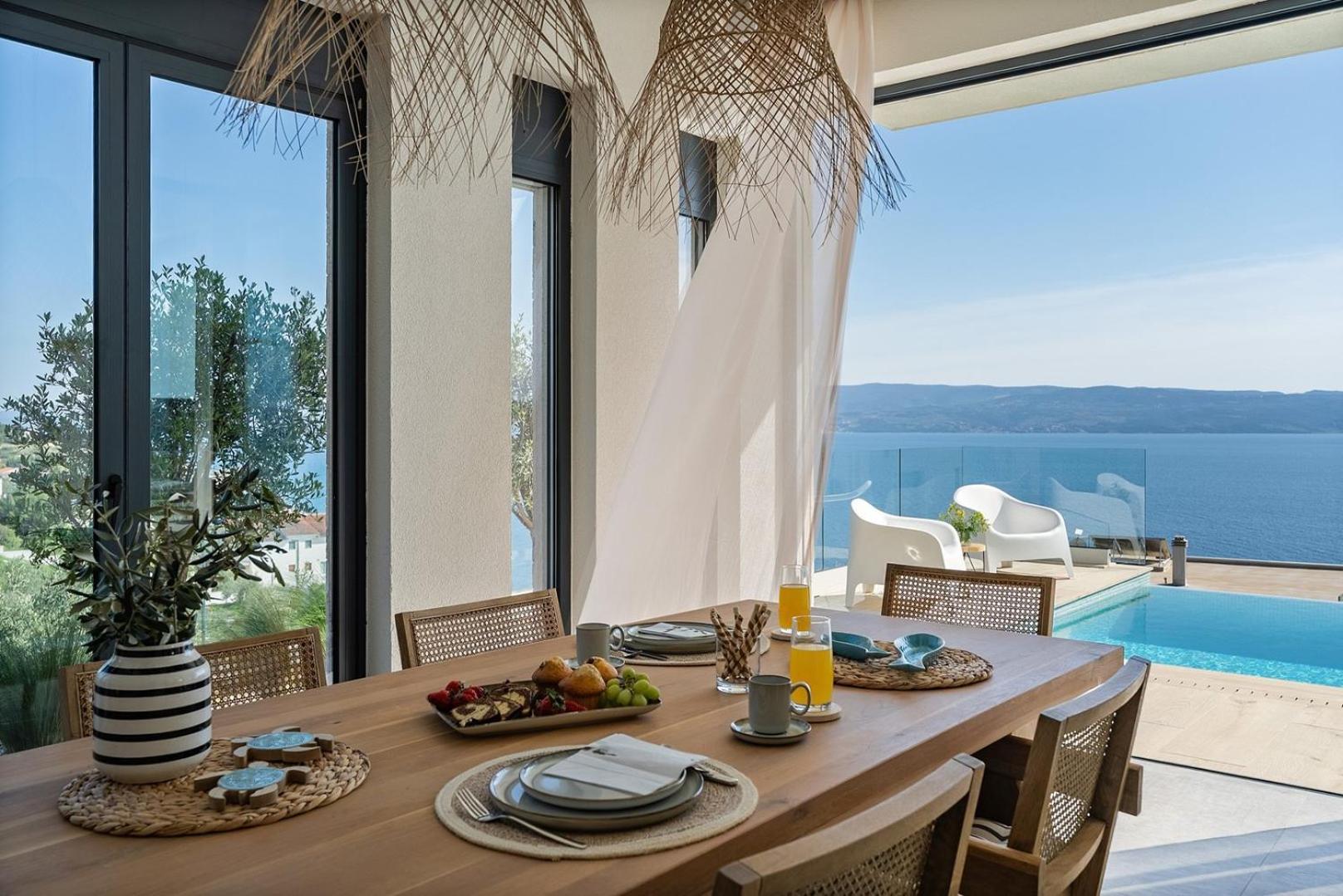 New! Ocean View Villa イェセニツェ エクステリア 写真
